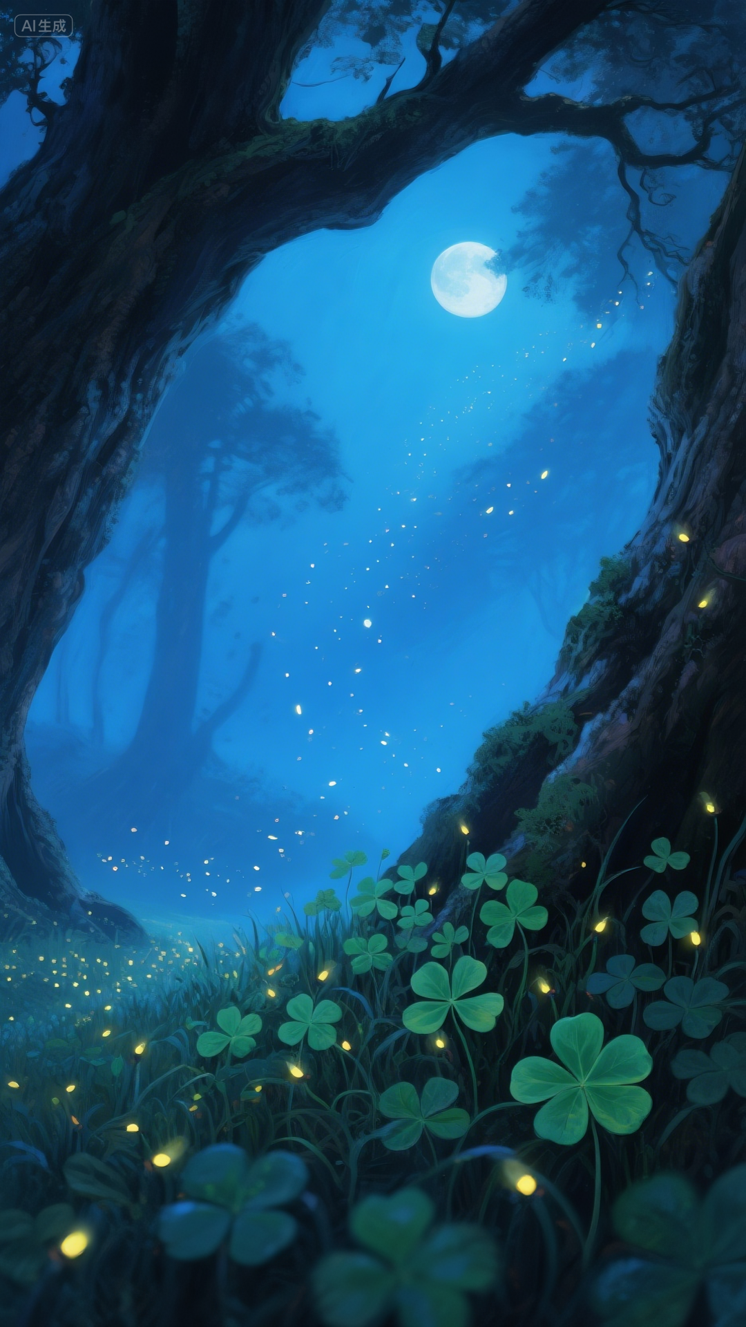 即梦AI画图教程:(一百零四)治愈系四叶草