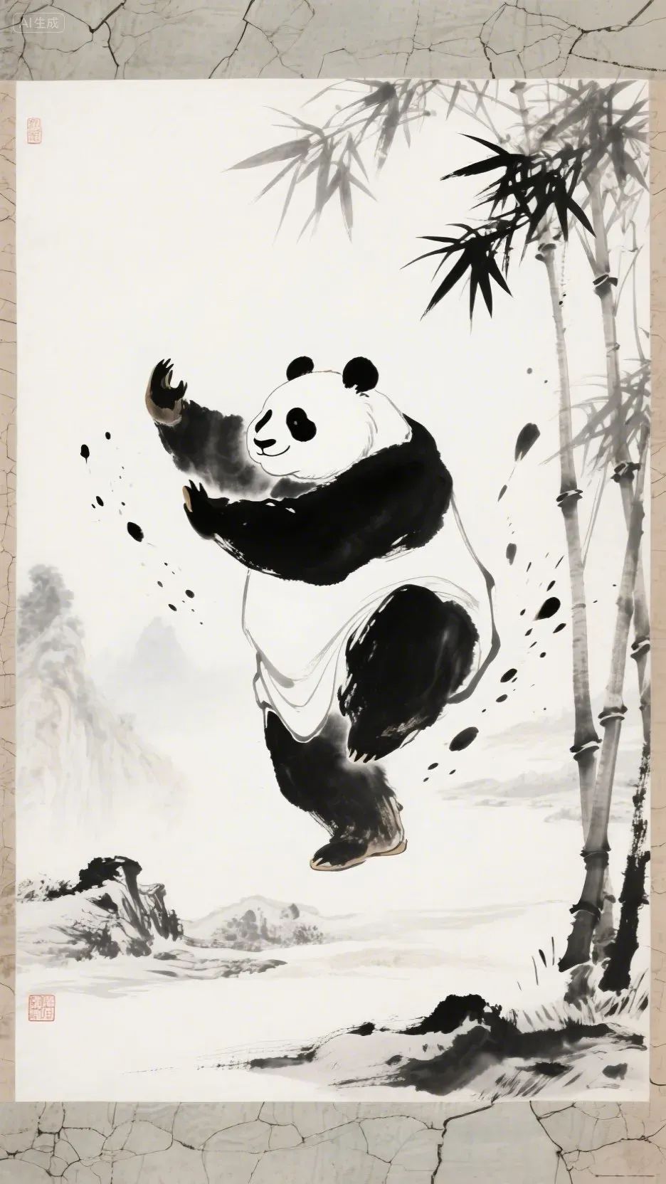 即梦AI画图教程:(一百零七)可爱熊猫