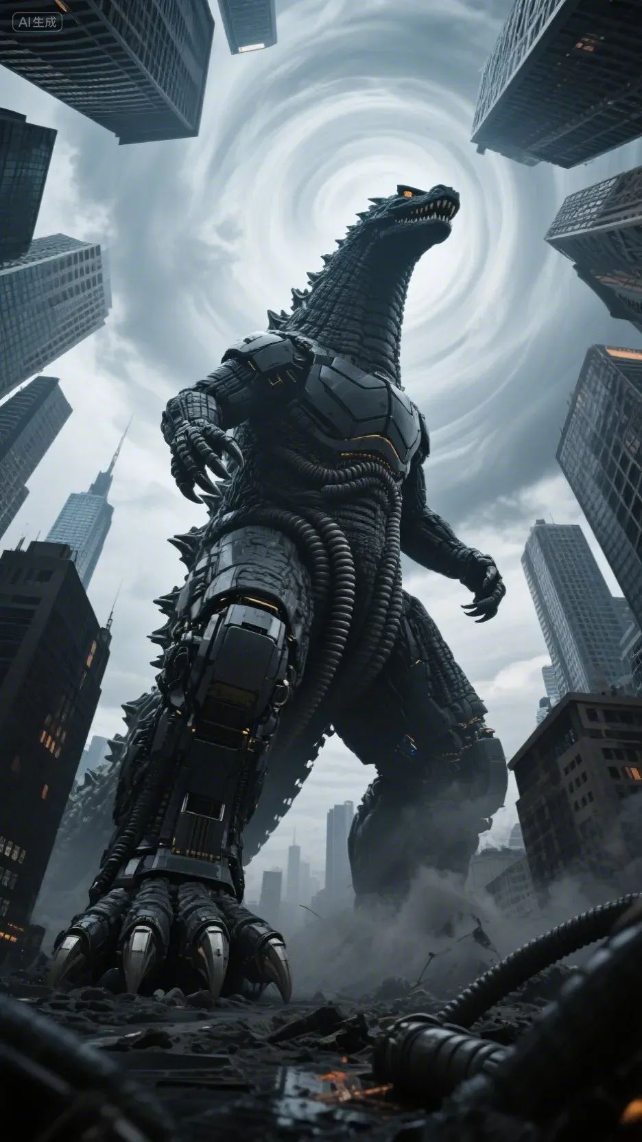 即梦AI画图教程：（一百一十二）透视构图