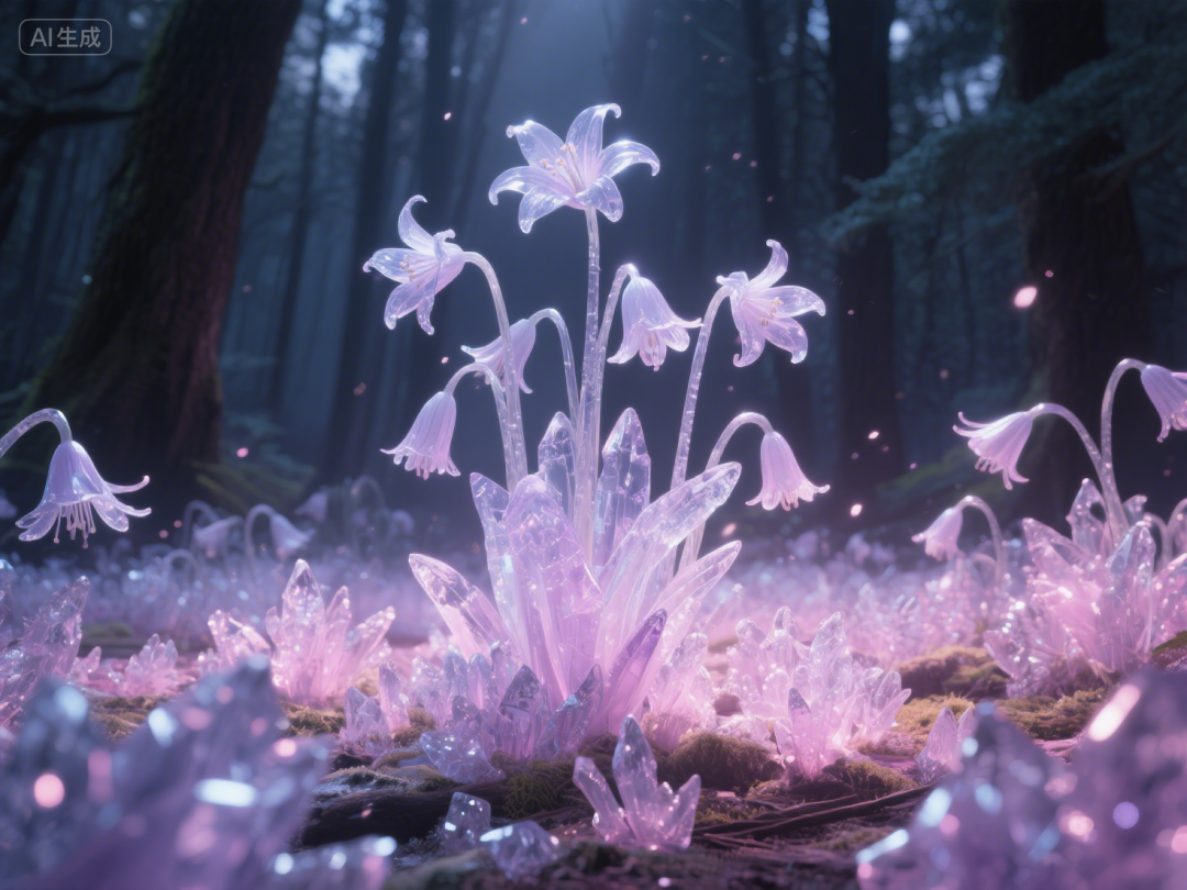 即梦AI画图教程:(一百零三)粉色森林秘境