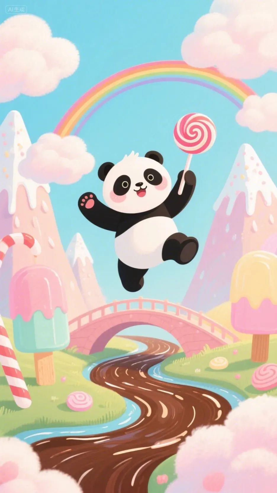 即梦AI画图教程:(一百零七)可爱熊猫