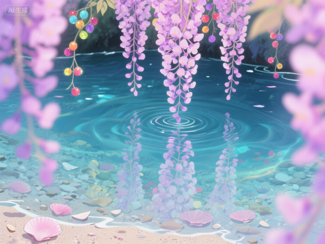 即梦AI画图教程:(一百零三)粉色森林秘境