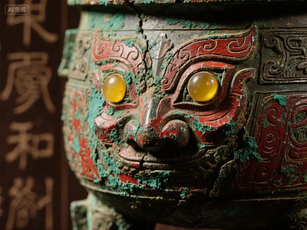 即梦AI画图教程:(九十八)色彩搭配——中国红与雌黄