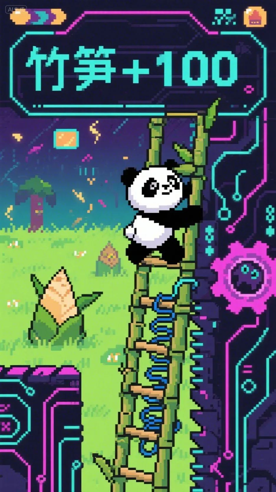 即梦AI画图教程:(一百零七)可爱熊猫