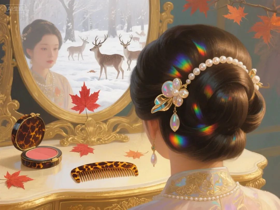 即梦AI画图教程：（一百零六）洛可可美学