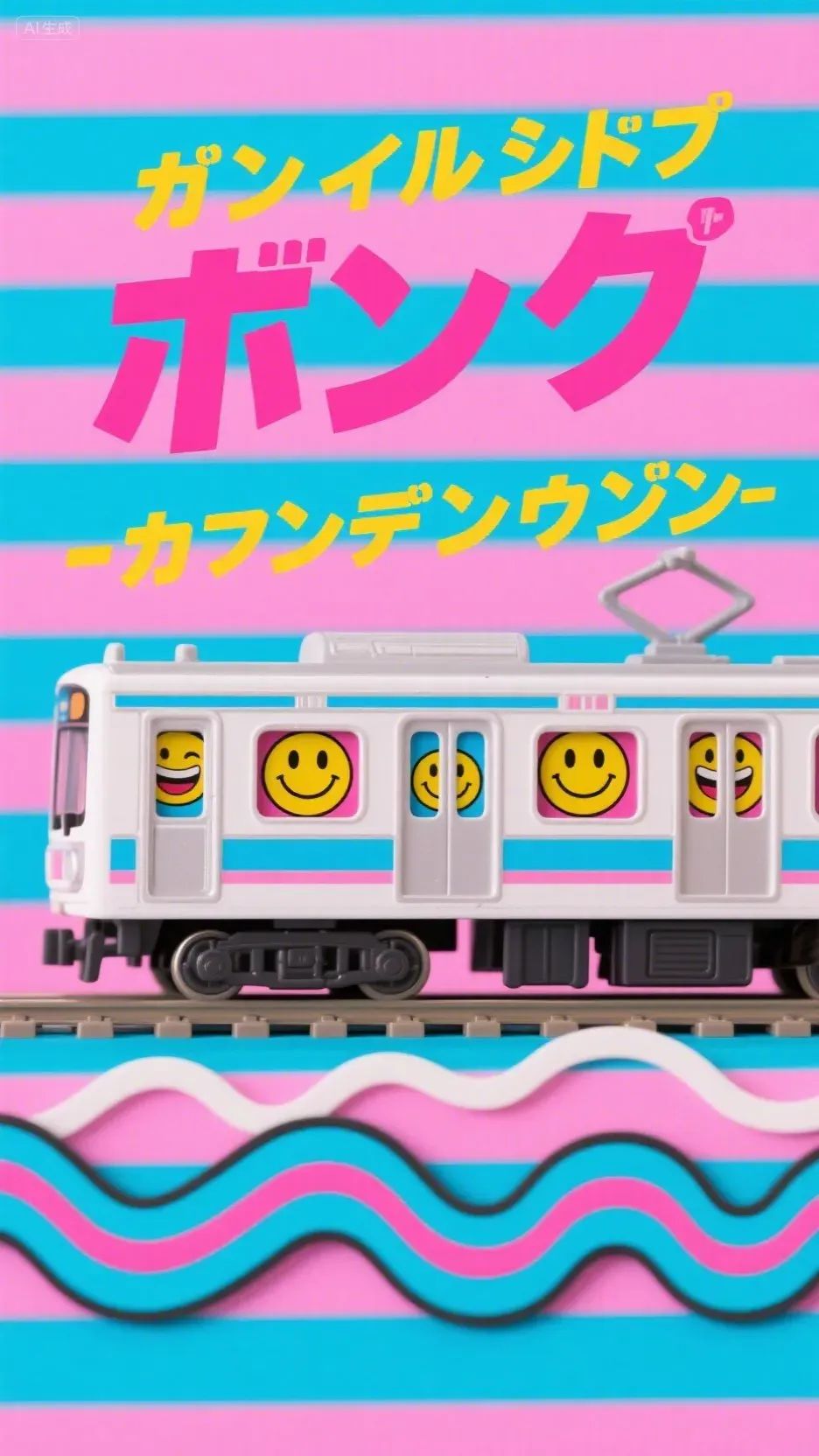 即梦AI画图教程:(一百一十五)孟菲斯风格插画