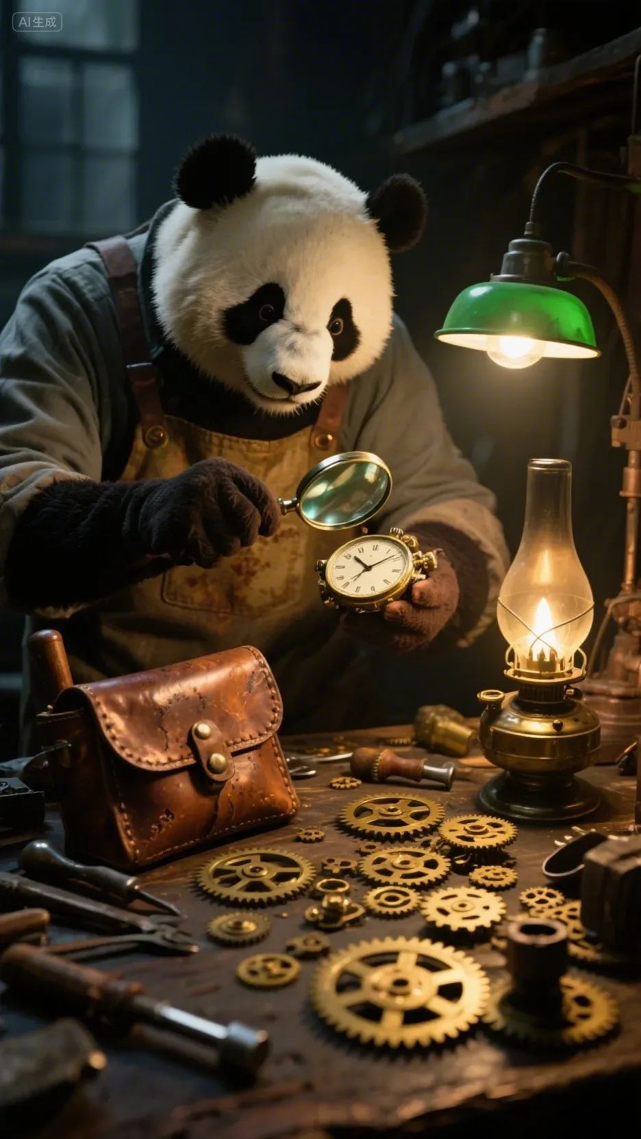 即梦AI画图教程:(一百零七)可爱熊猫