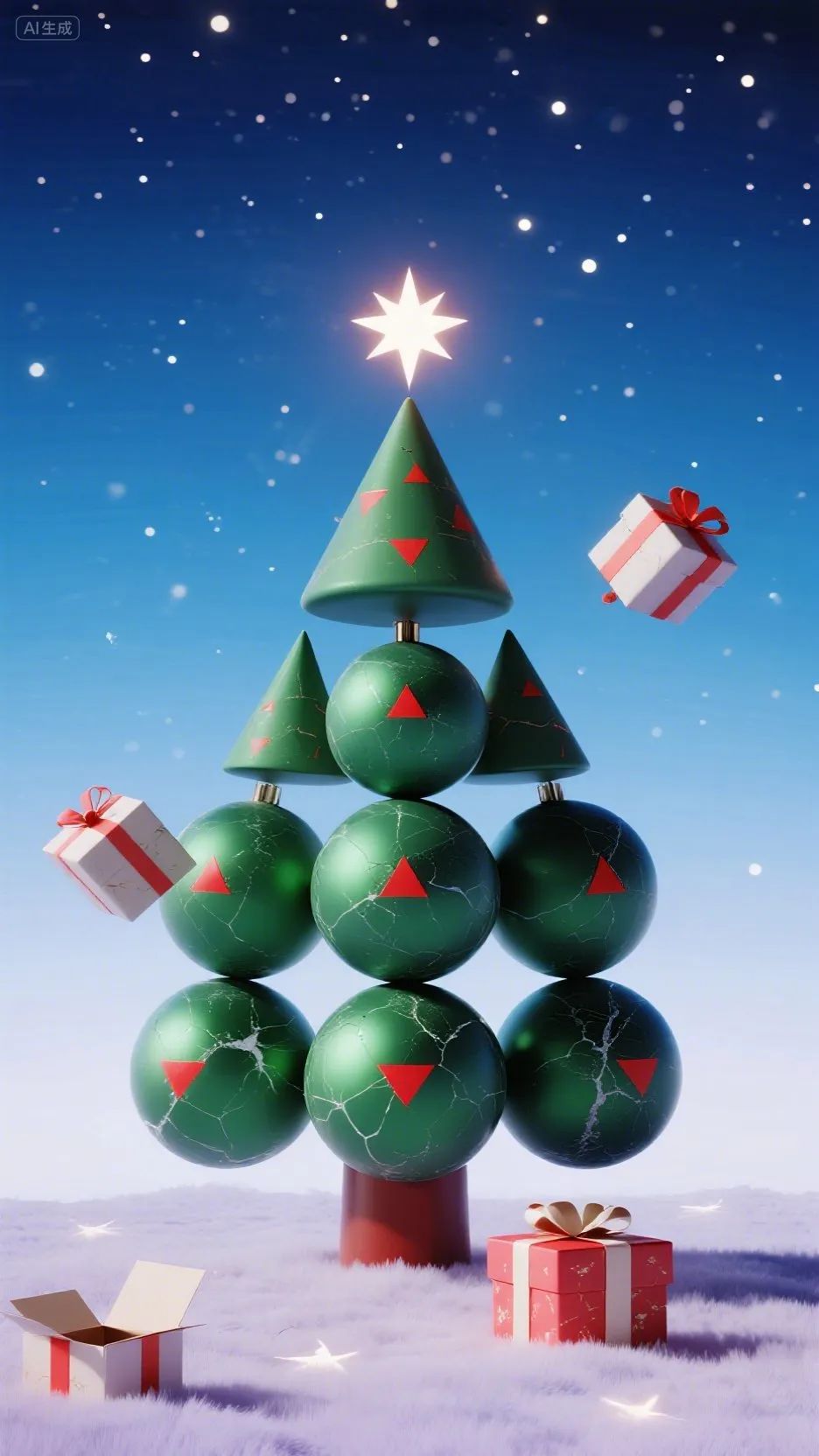 即梦AI画图教程:(一百一十五)孟菲斯风格插画