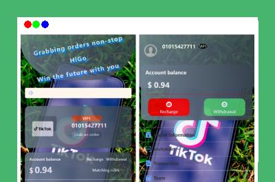 新版本海外TikTok多语言抢单系统源码/带文本搭建教程