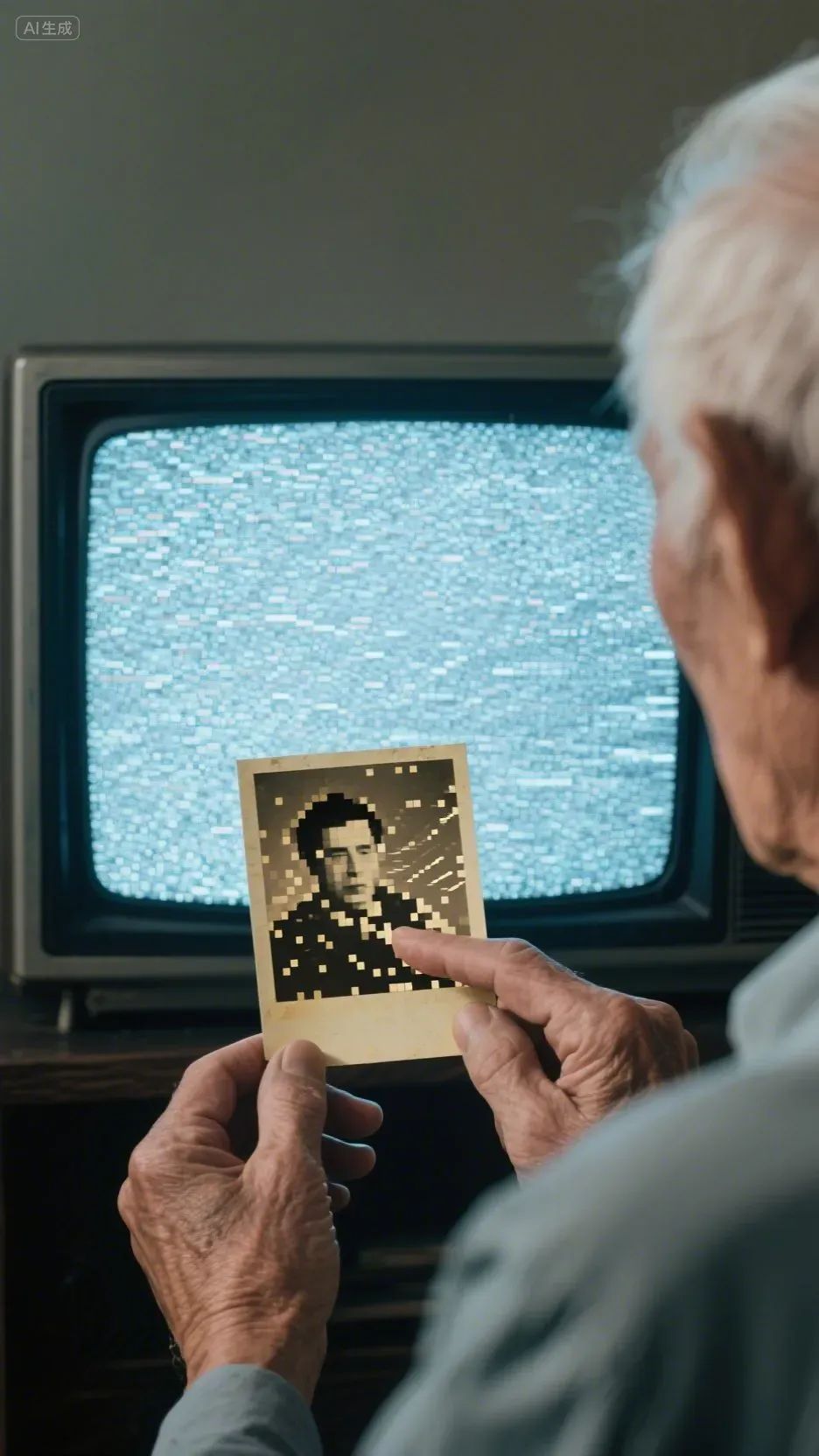 即梦AI画图教程:(一百一十四)故障艺术肖像