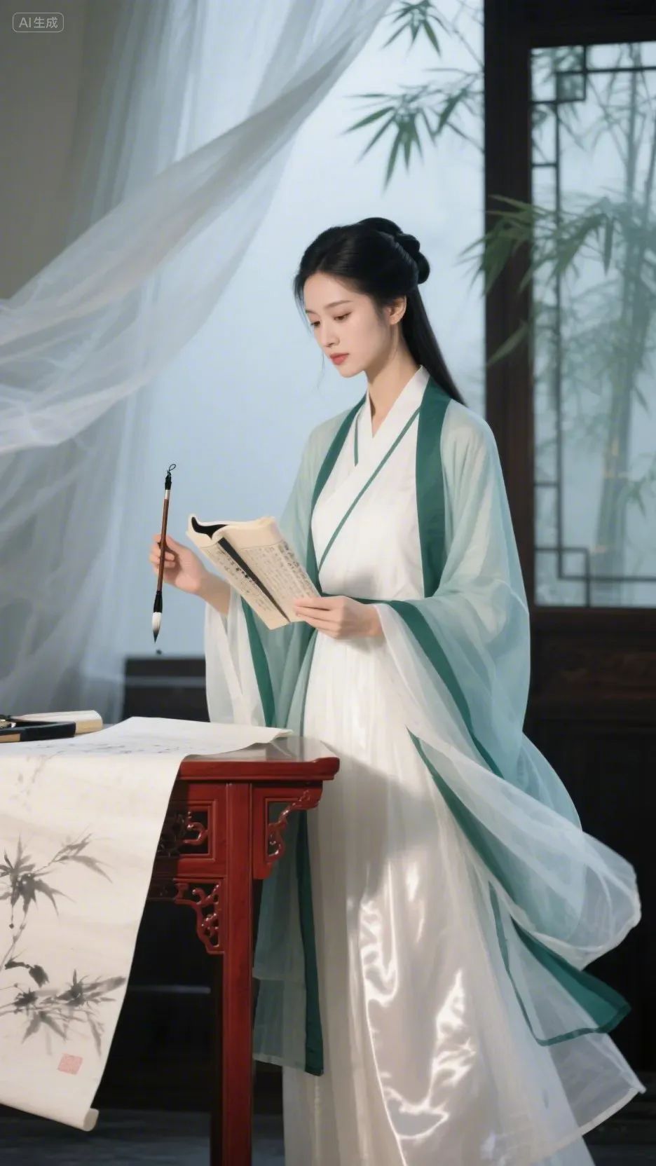 即梦AI画图教程：（一百一十八）襦裙之美