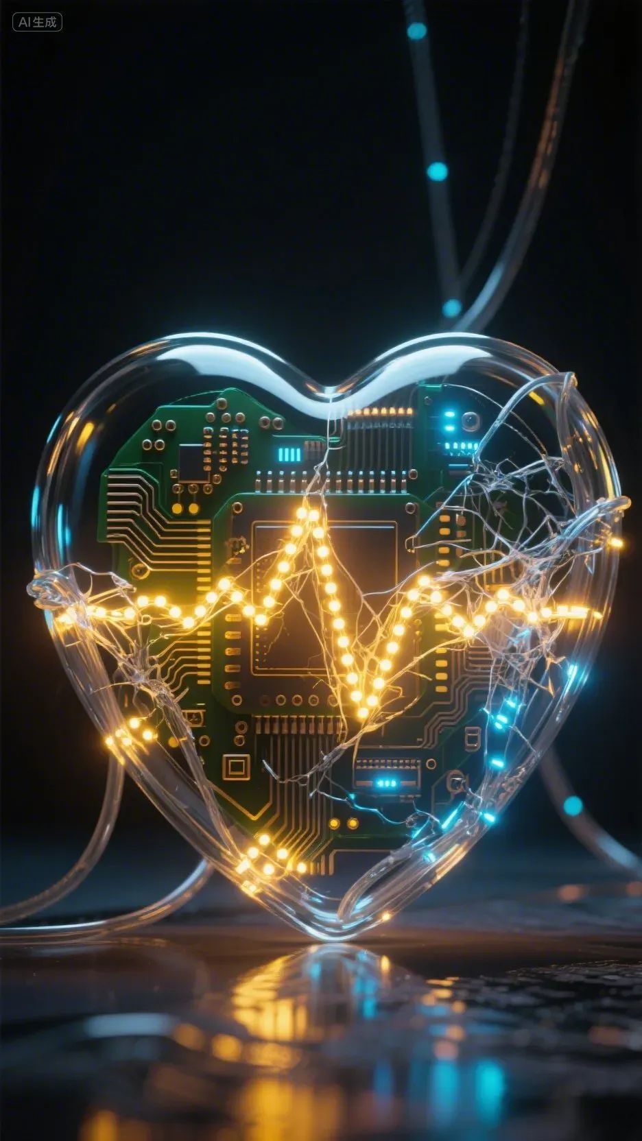 即梦AI画图教程:(一百一十四)故障艺术肖像