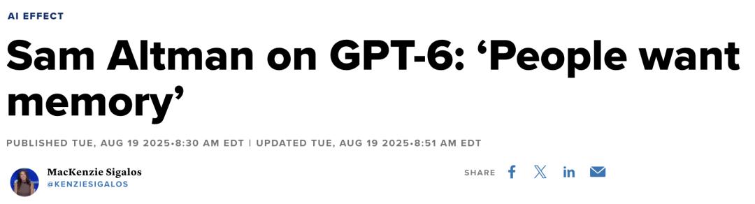 奥特曼首曝GPT-6，亲口承认GPT-5「搞砸了」，接入大脑读心，估值或飙破5000亿