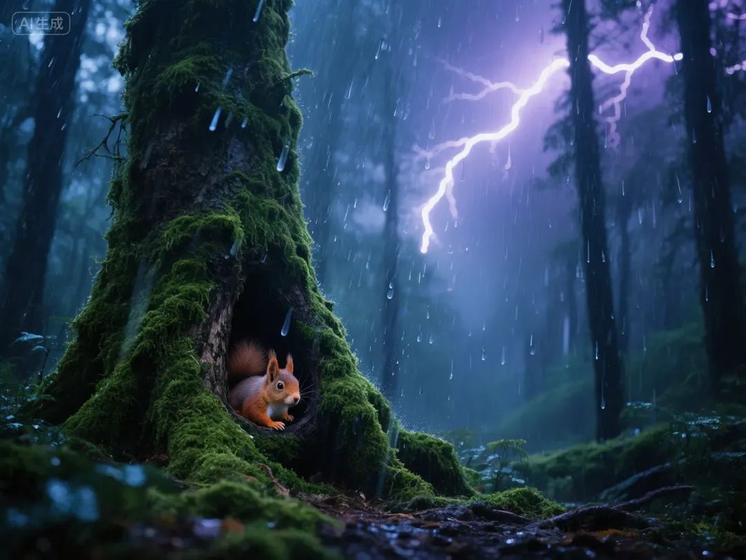 即梦AI画图教程：（一百零二）雨境幻想