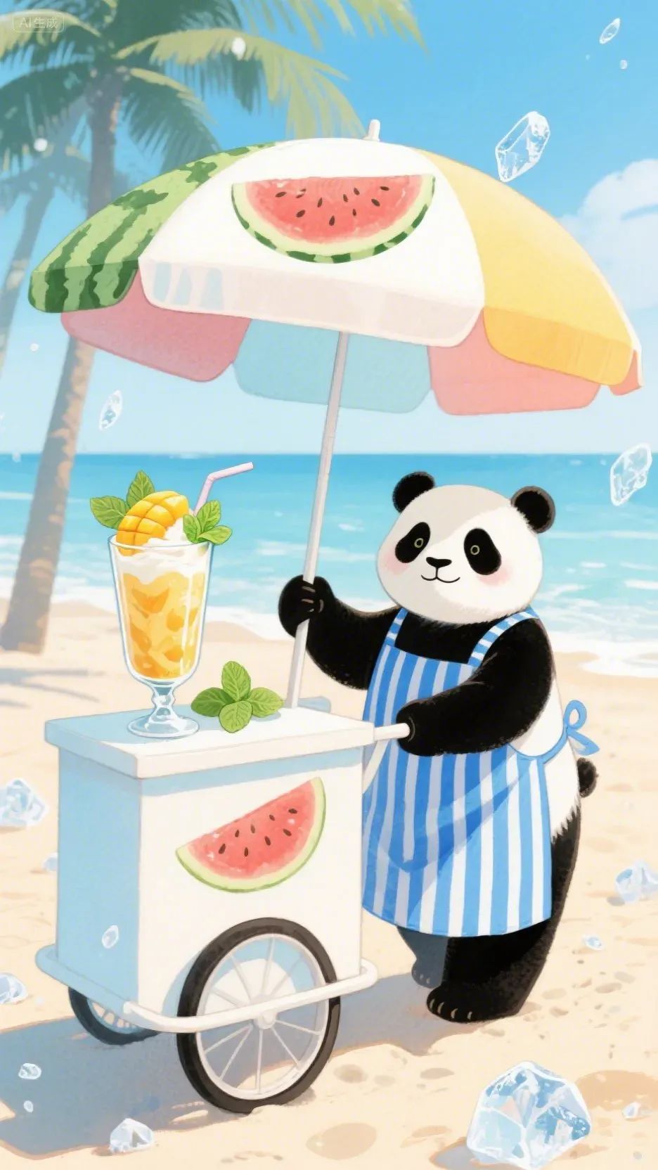 即梦AI画图教程:(一百零七)可爱熊猫