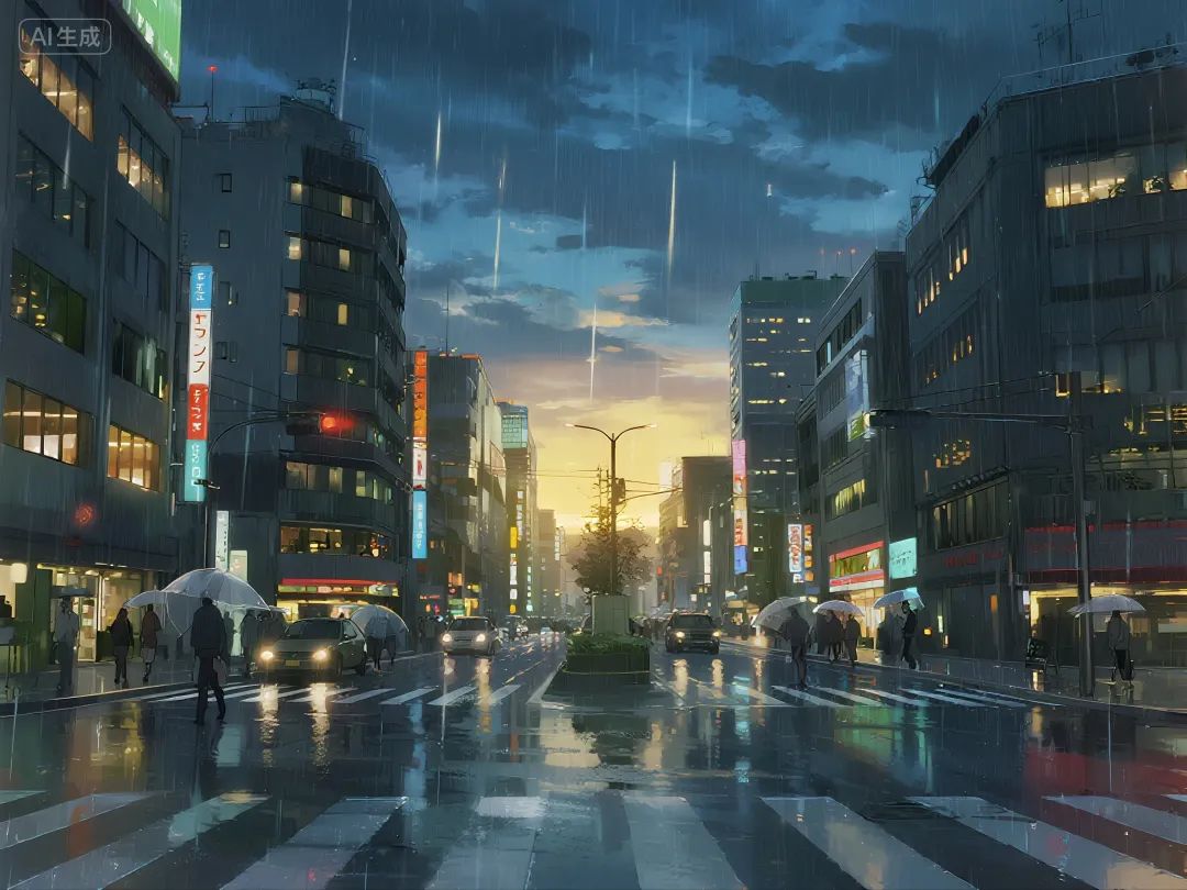 即梦AI画图教程：（一百零二）雨境幻想