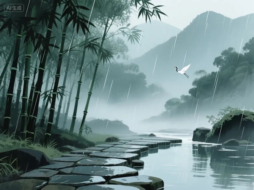 即梦AI画图教程：（一百零二）雨境幻想