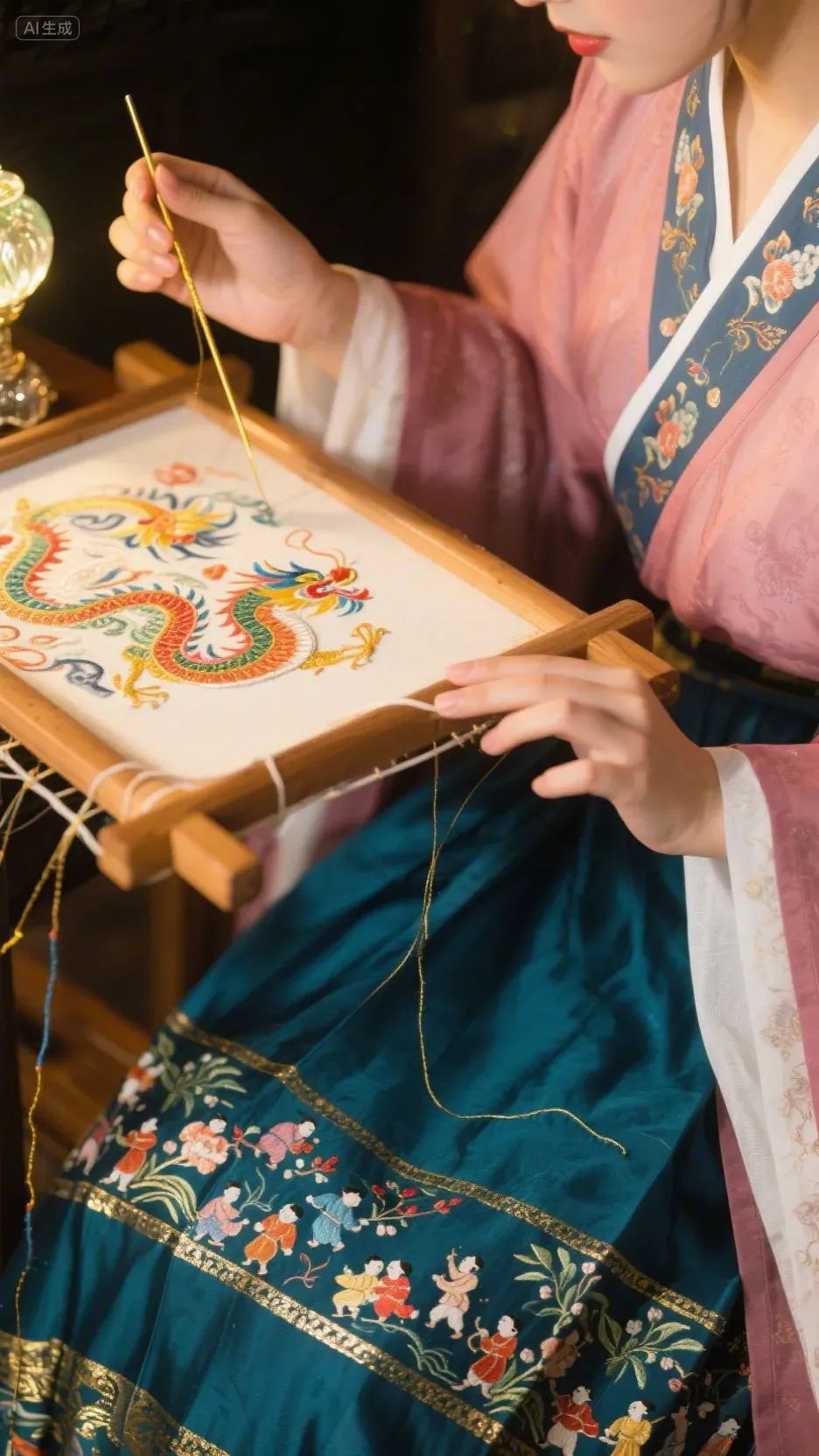 即梦AI画图教程：（一百一十八）襦裙之美