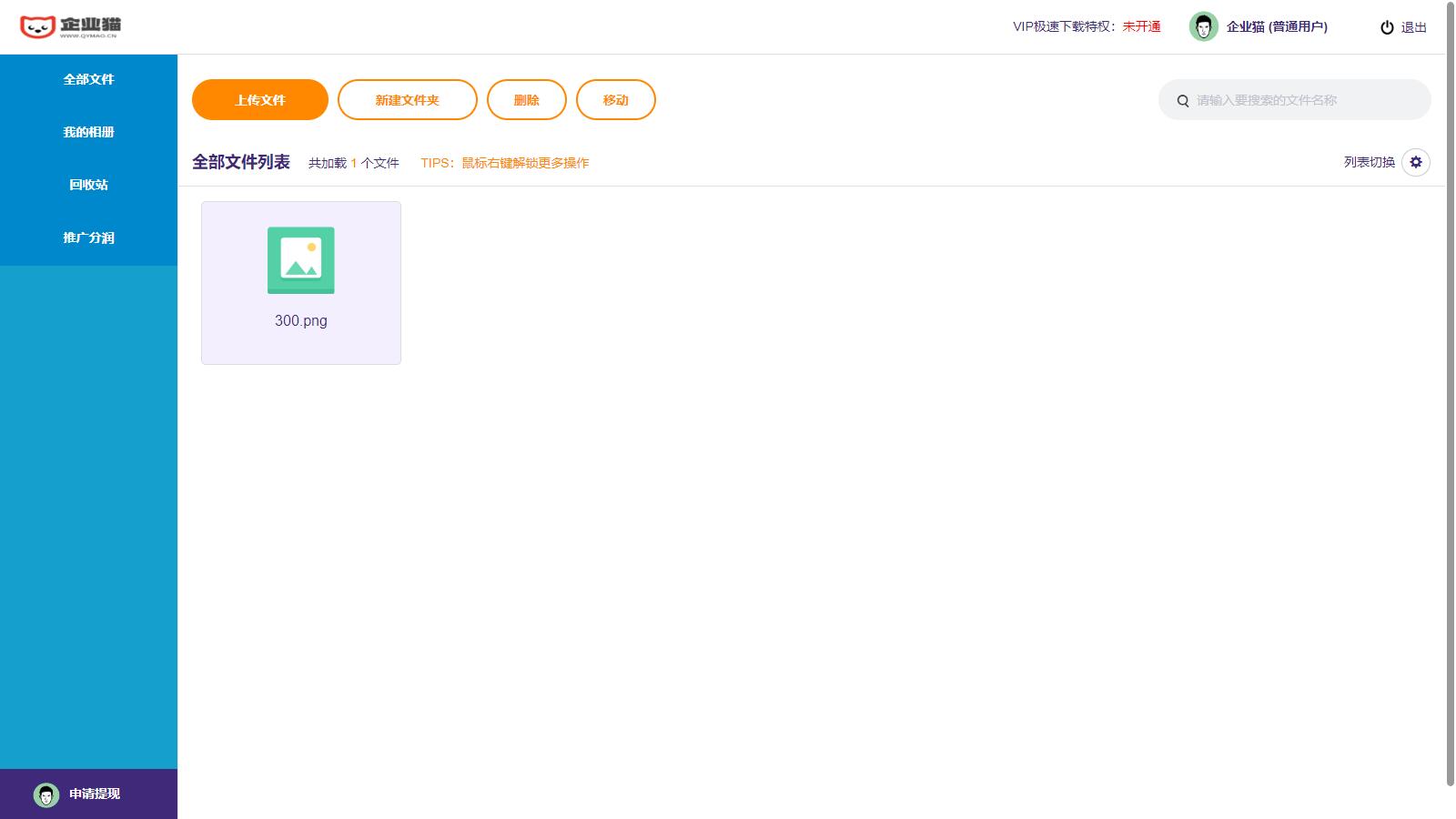 【独家版】企业猫网盘程序源码,分享赚钱云盘系统,网盘VIP下载系统