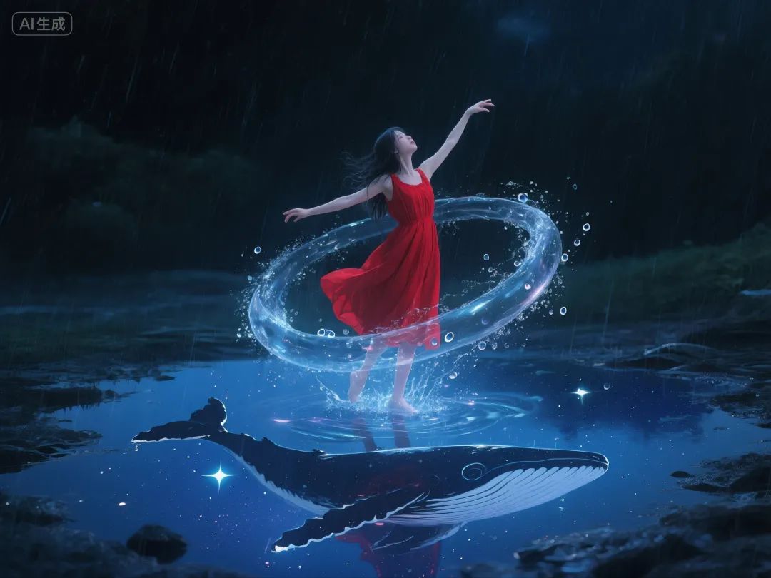 即梦AI画图教程：（一百零二）雨境幻想