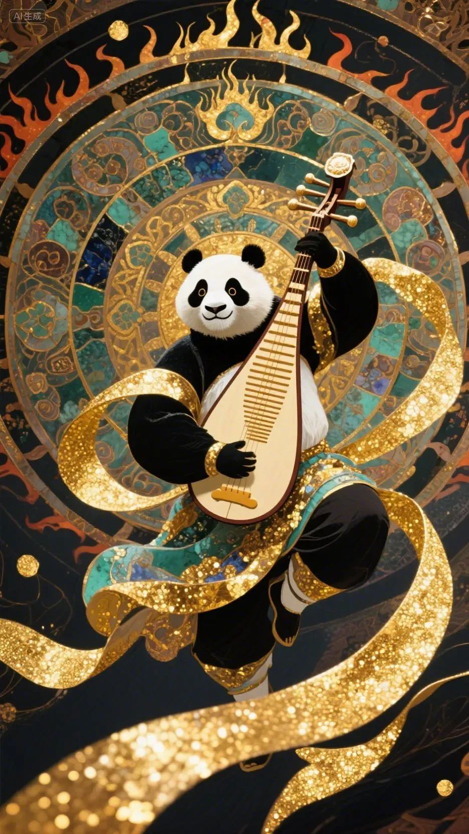 即梦AI画图教程:(一百零七)可爱熊猫