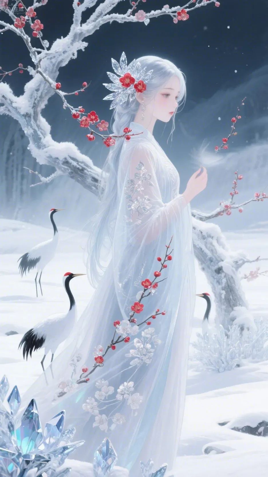 即梦AI画图教程:(一百零九)唯美古风妖怪