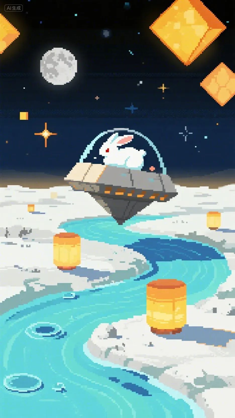 即梦AI画图教程:(一百一十五)孟菲斯风格插画