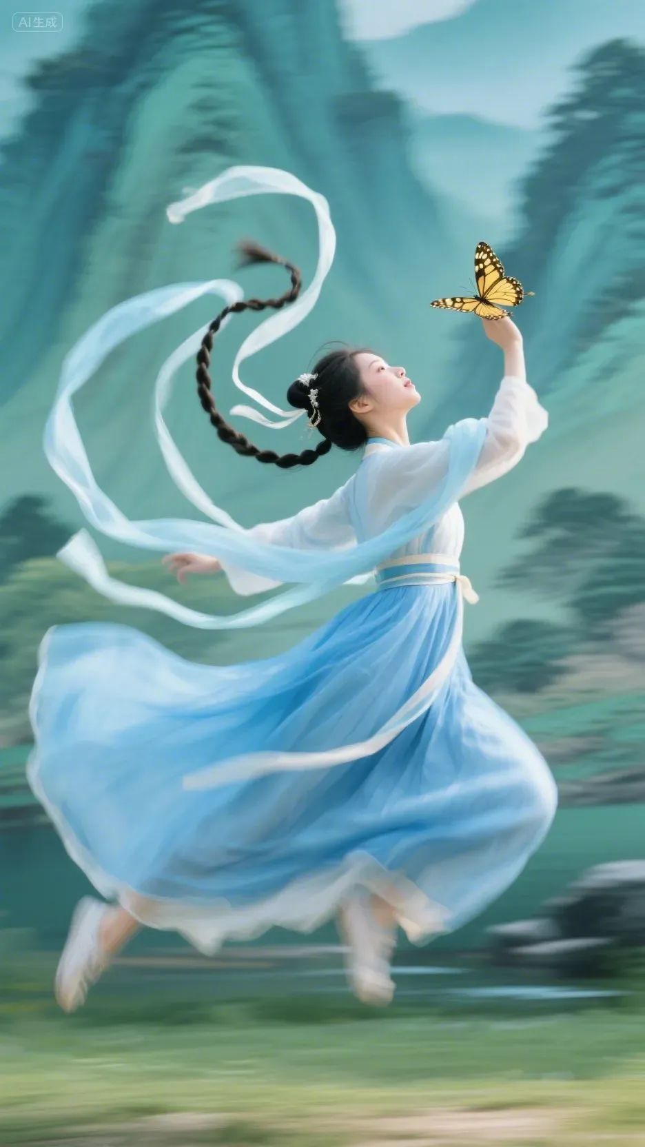 即梦AI画图教程：（一百一十八）襦裙之美