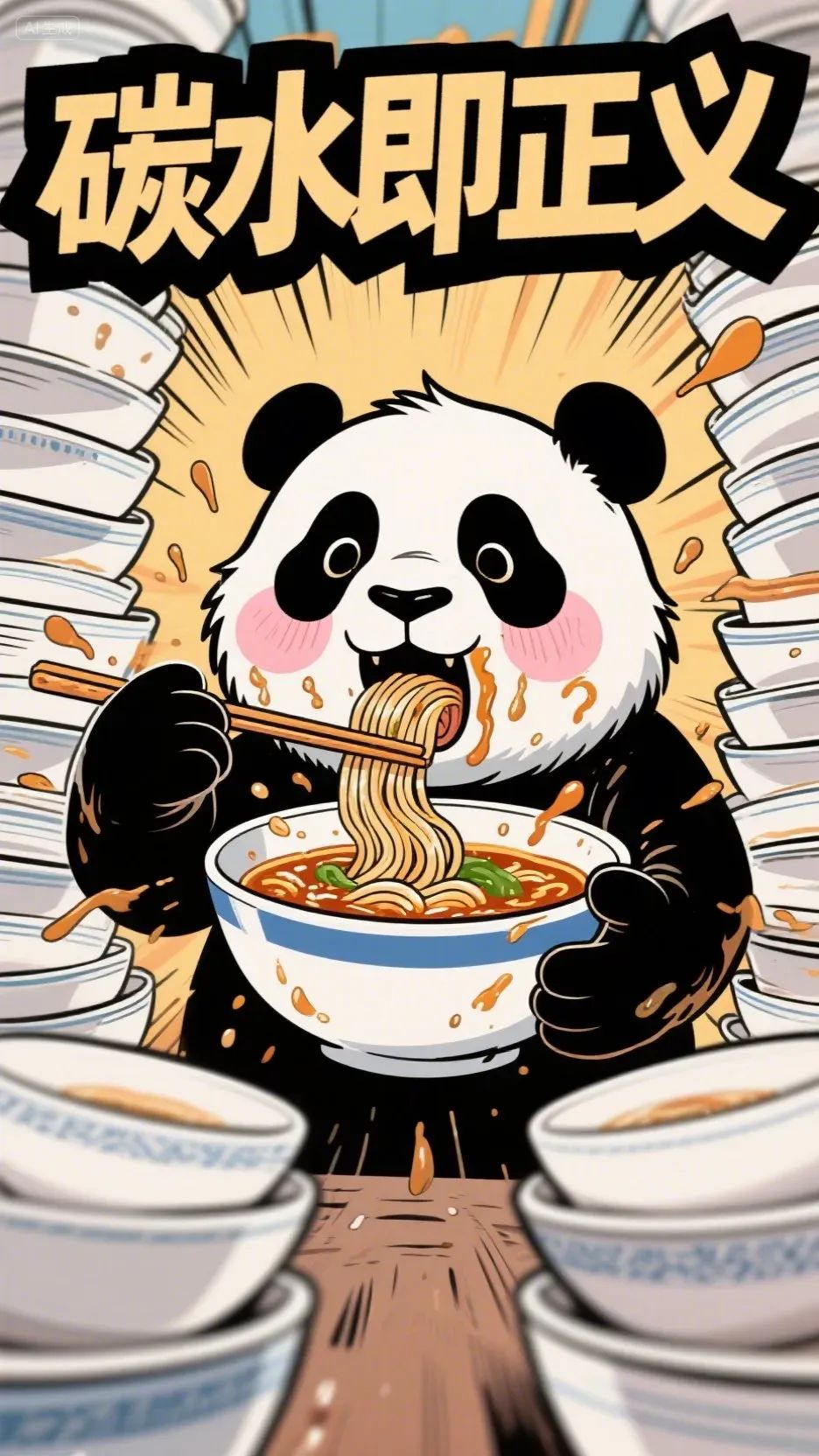 即梦AI画图教程:(一百零七)可爱熊猫