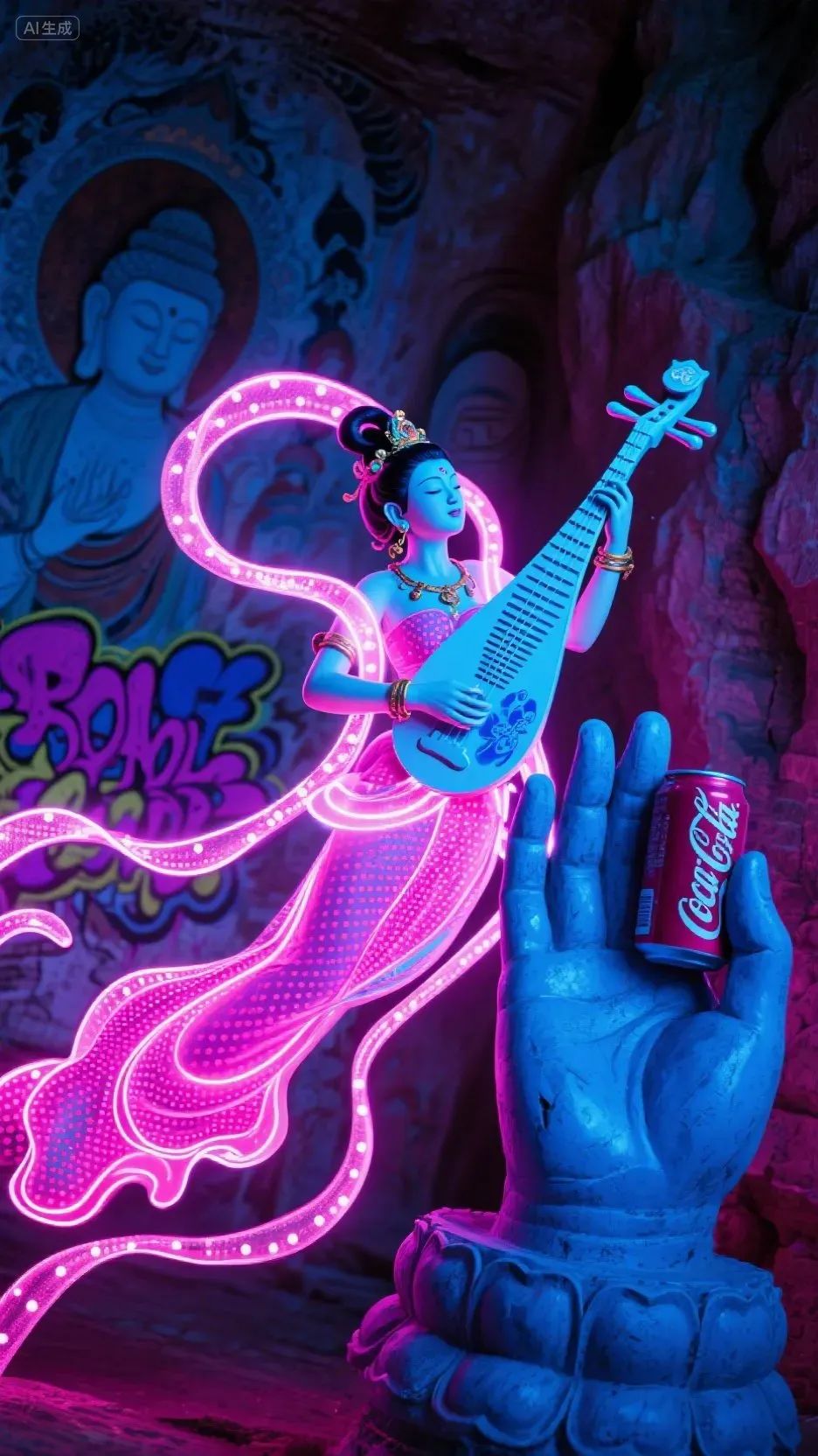 即梦AI画图教程:(一百一十七)蒸汽波复古漫画少女