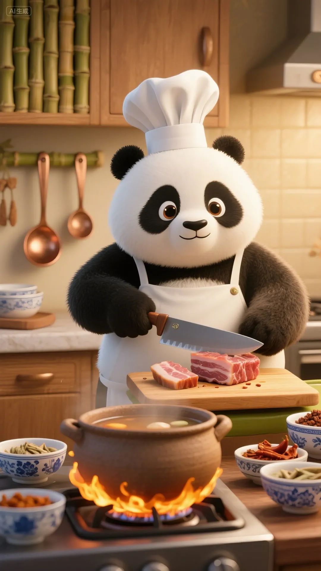 即梦AI画图教程：（一百零七）可爱熊猫