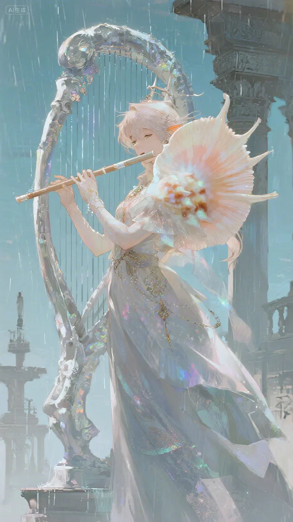 即梦AI画图教程:(一百零九)唯美古风妖怪