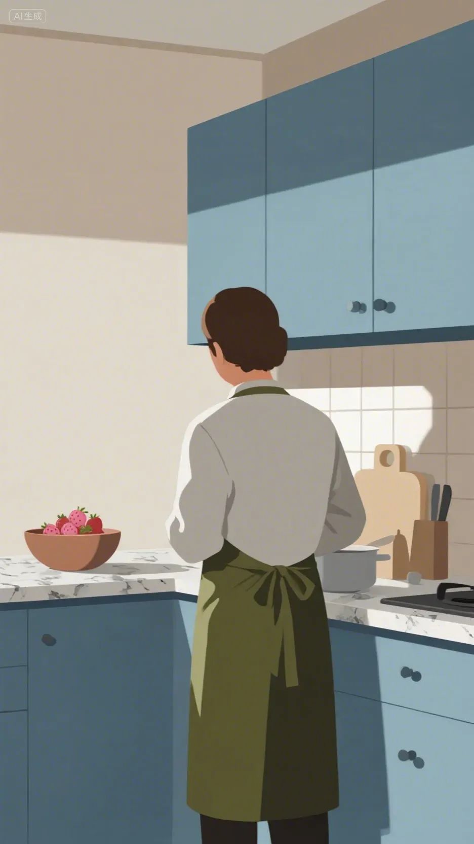 即梦AI画图教程:(一百一十六)莫兰迪色系静谧美学