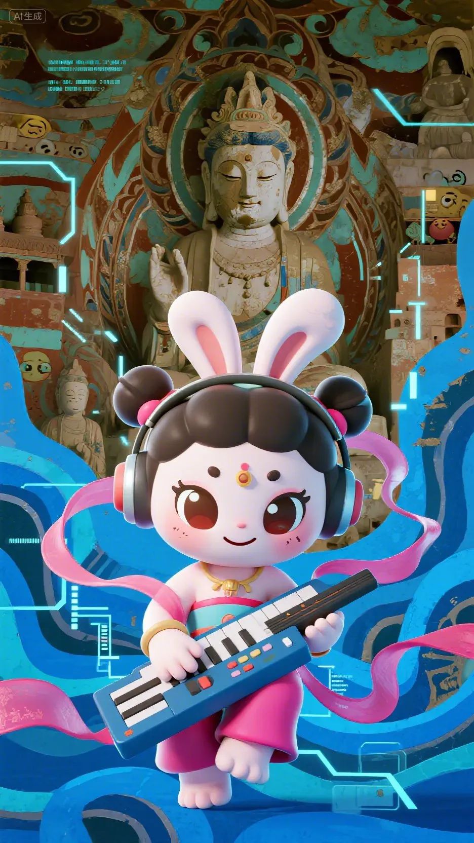 即梦AI画图教程:(一百一十一)萌系二创角色创作指南