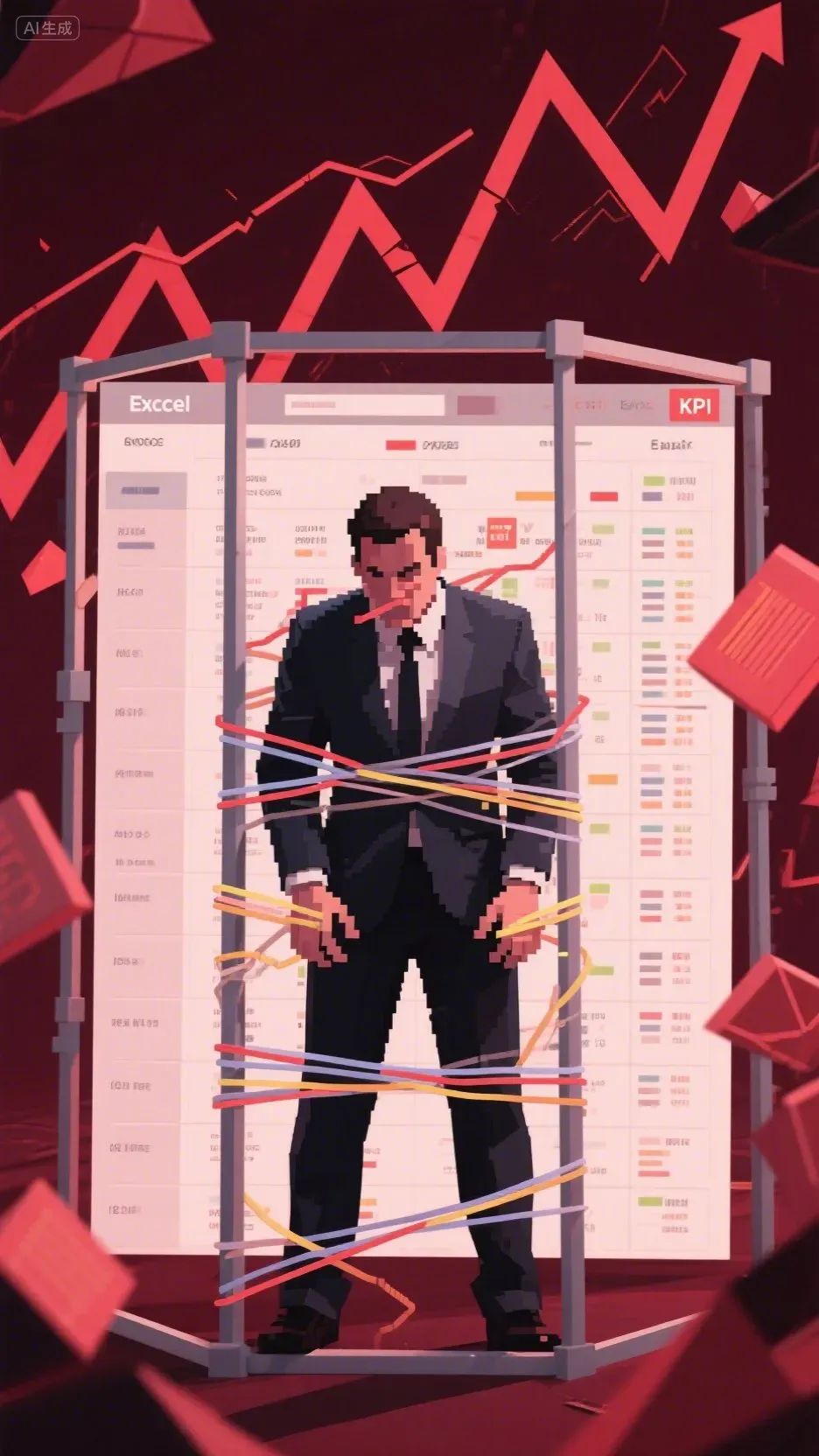 即梦AI画图教程:(一百一十四)故障艺术肖像