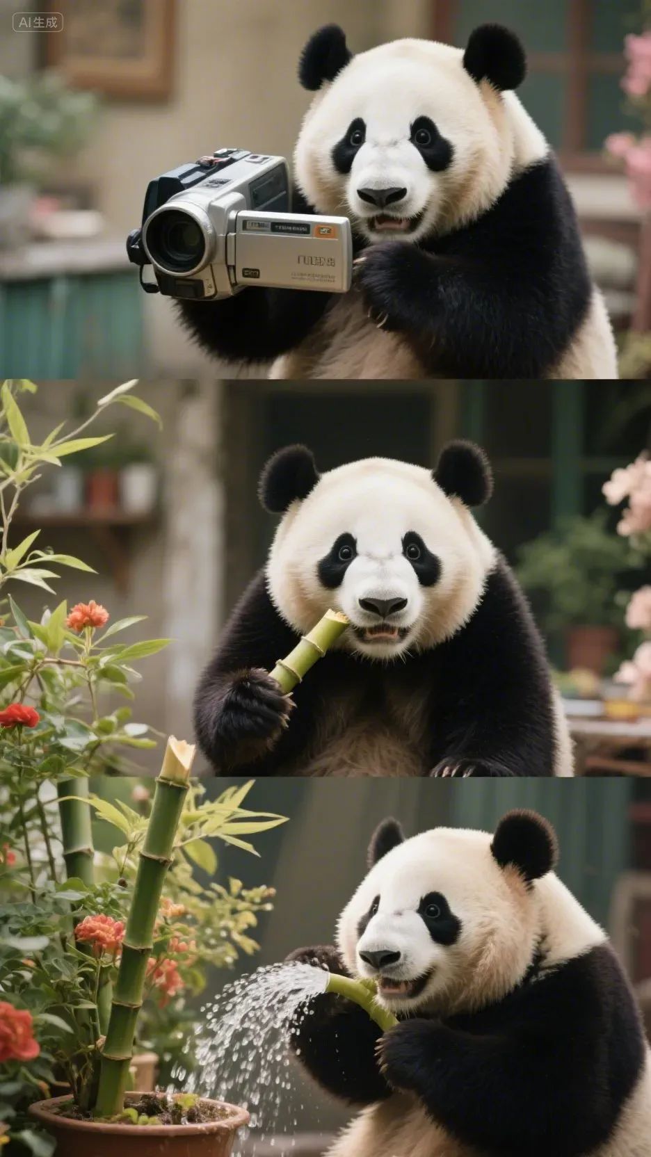 即梦AI画图教程:(一百零七)可爱熊猫