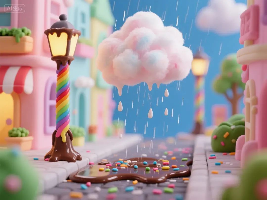 即梦AI画图教程：（一百零二）雨境幻想