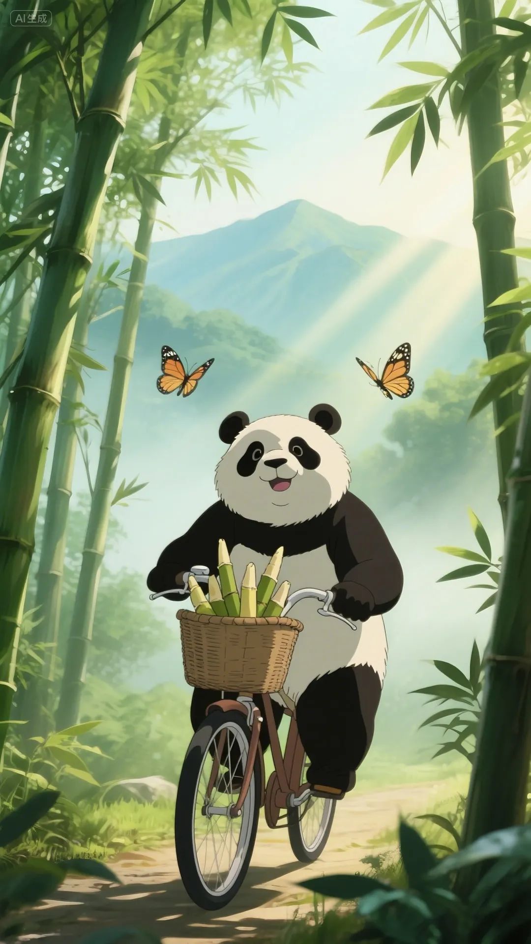 即梦AI画图教程:(一百零七)可爱熊猫