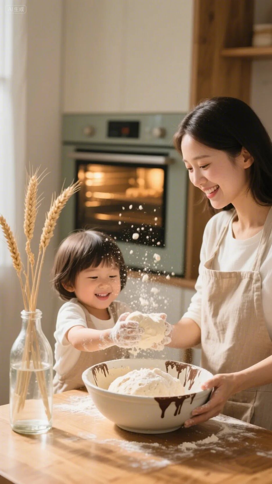 即梦AI画图教程:(一百二十一)亲子时光