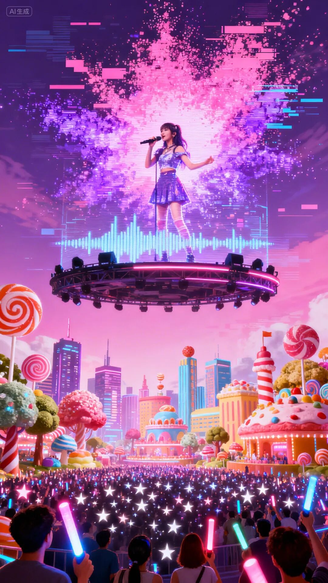 即梦AI画图教程:(一百三十四)粉色浪漫