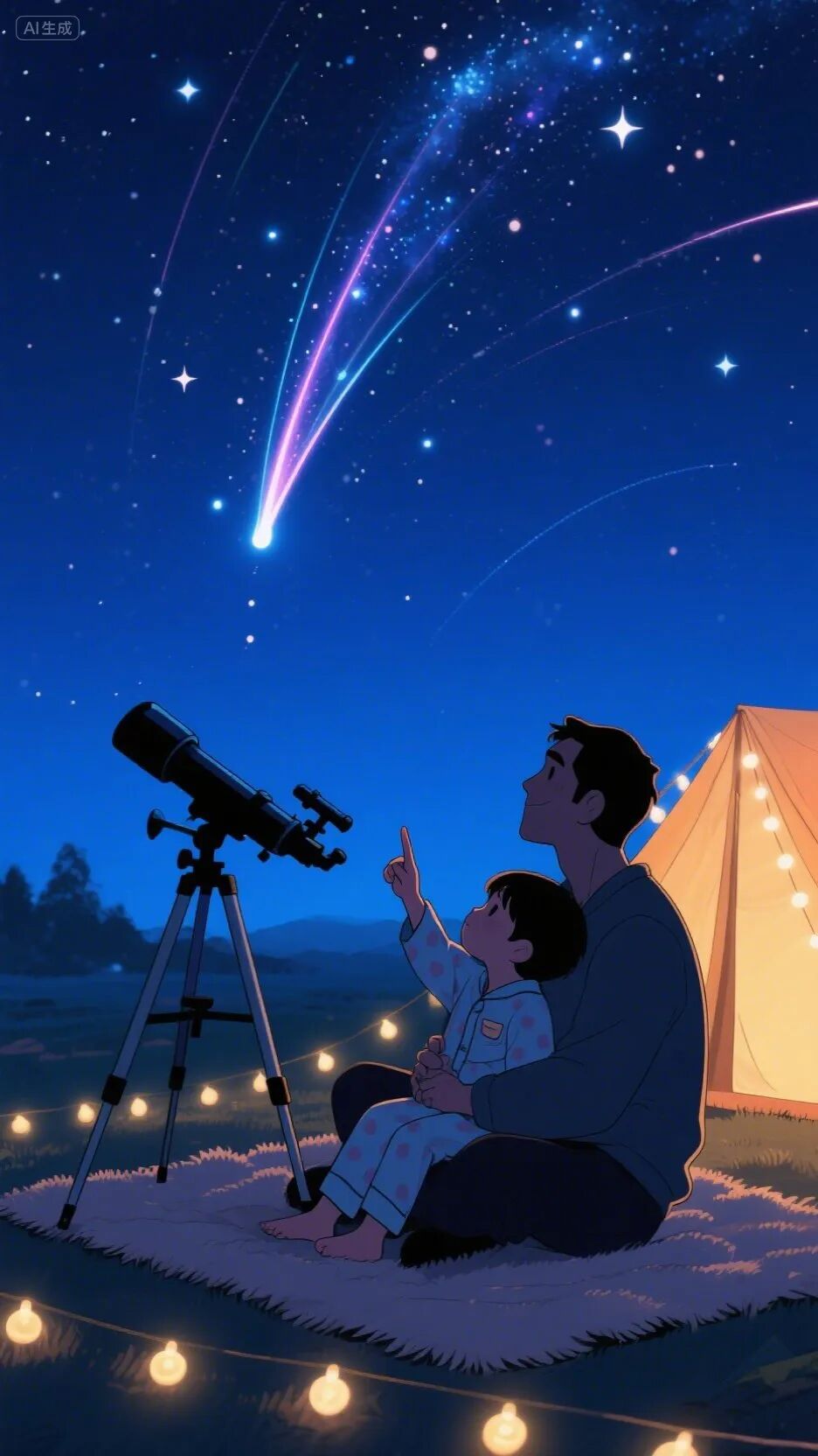 即梦AI画图教程:(一百二十一)亲子时光