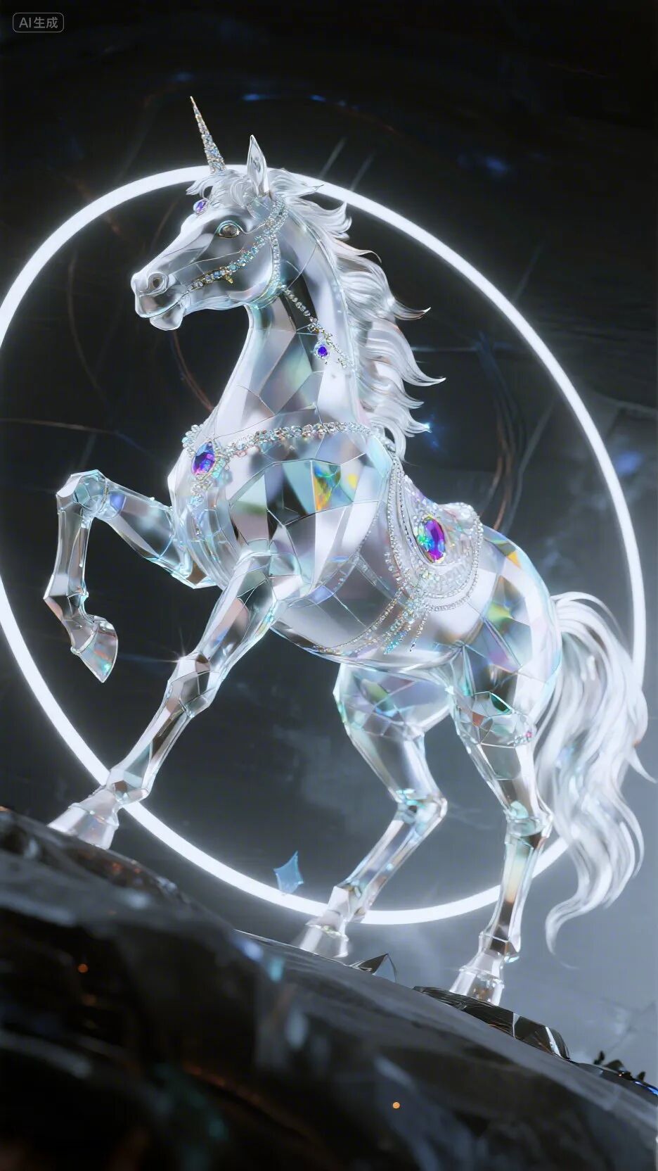 即梦AI画图教程:(一百二十五)马的多种风格绘制指南