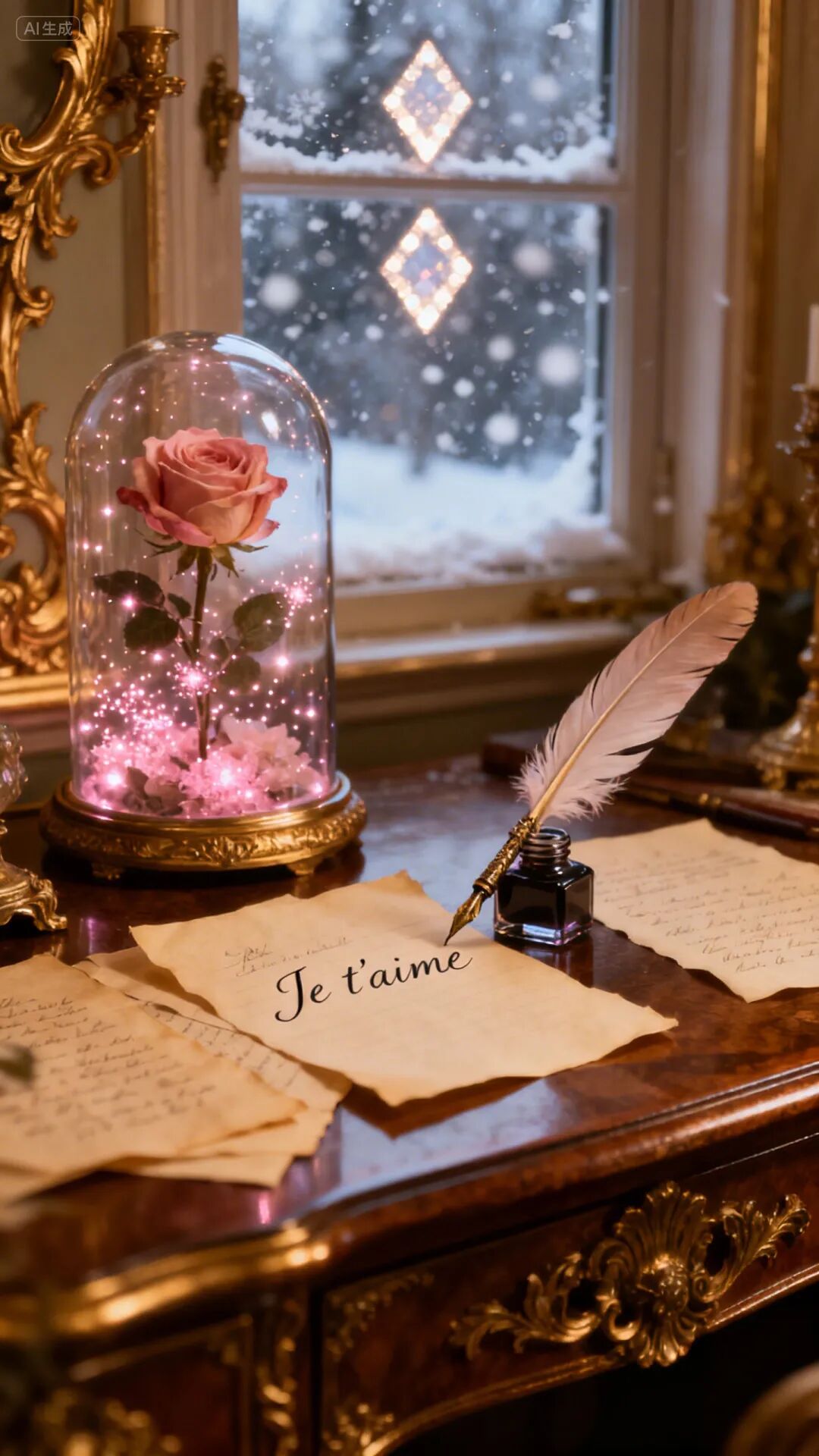 即梦AI画图教程:(一百三十四)粉色浪漫