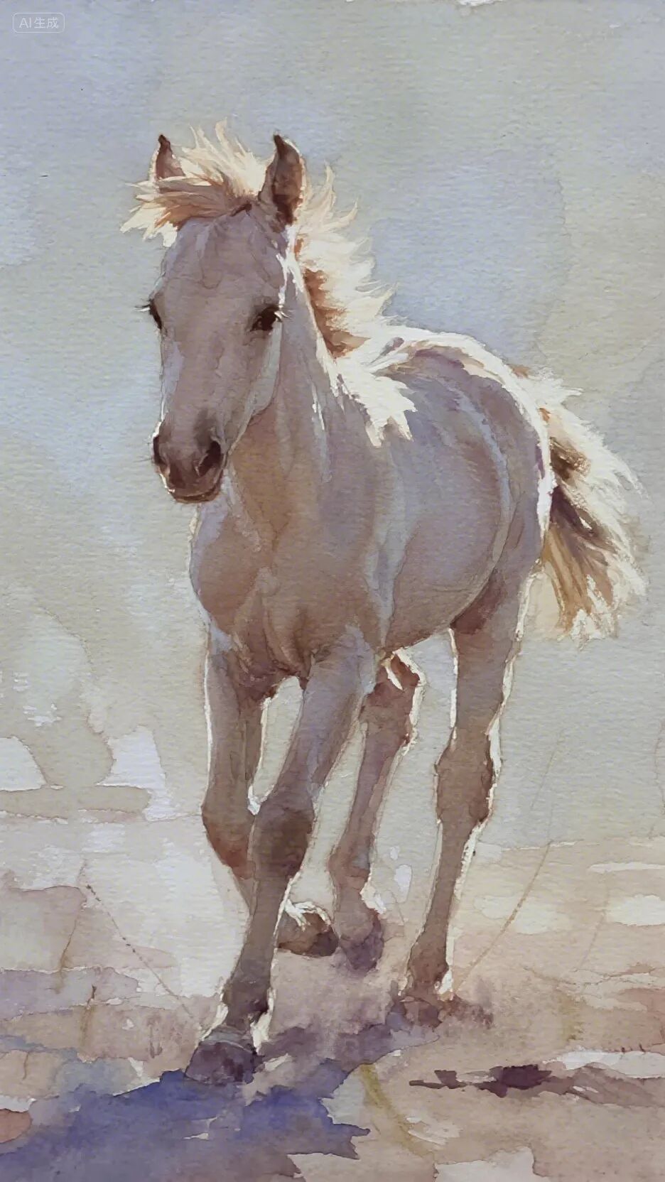 即梦AI画图教程:(一百二十五)马的多种风格绘制指南