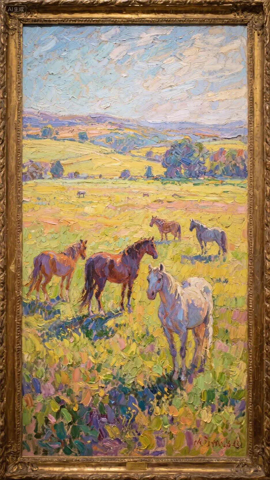 即梦AI画图教程:(一百二十五)马的多种风格绘制指南