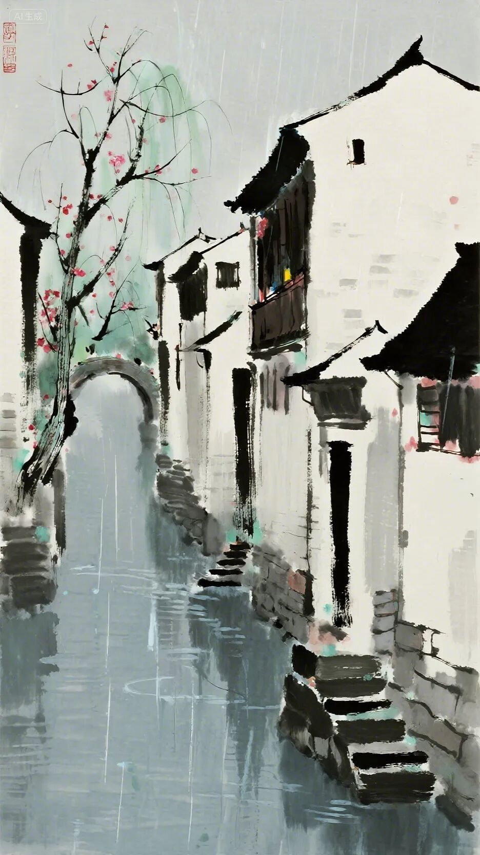 即梦AI画图教程:(一百二十七)梅花绘画创作指南