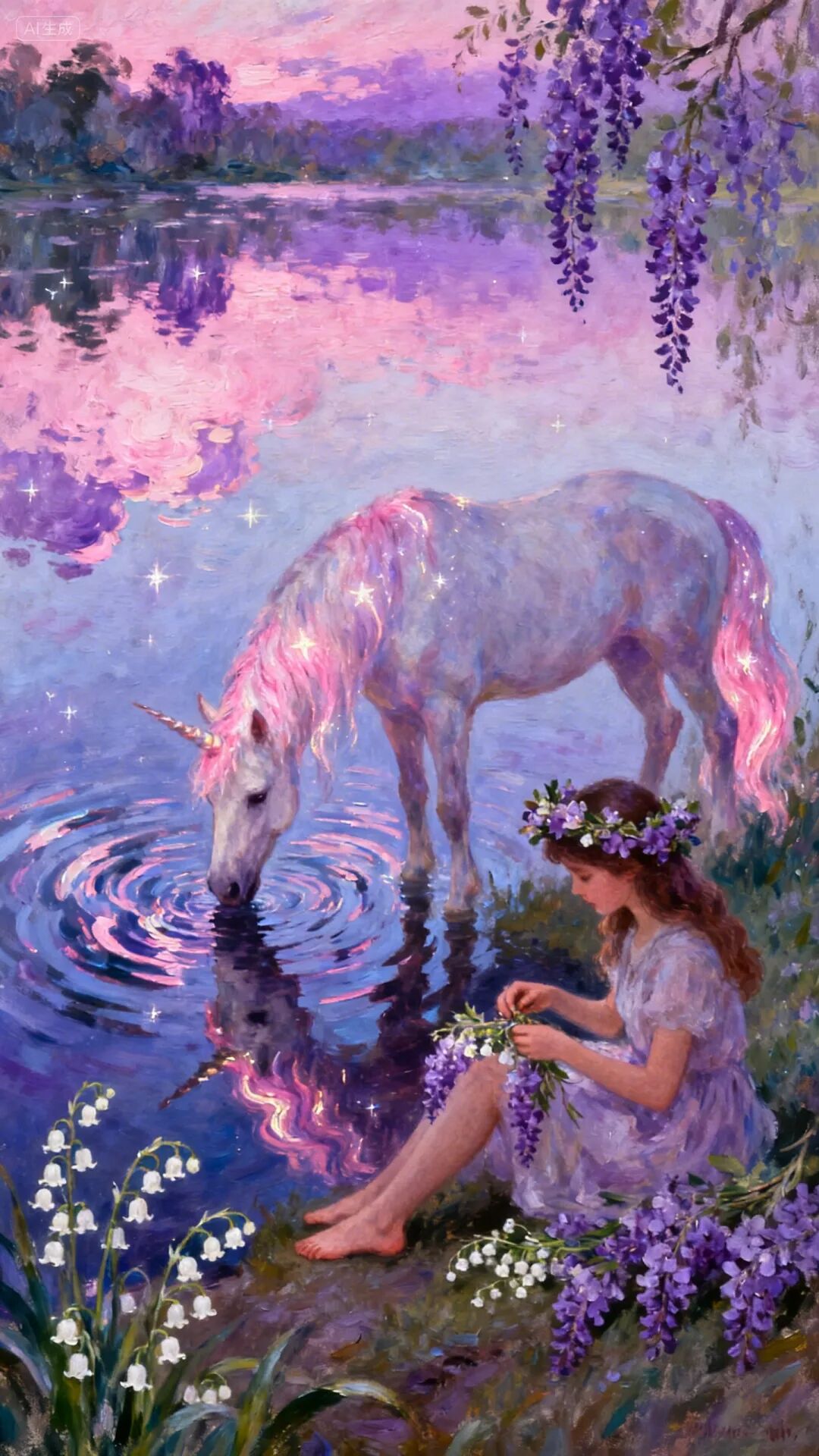 即梦AI画图教程:(一百三十四)粉色浪漫