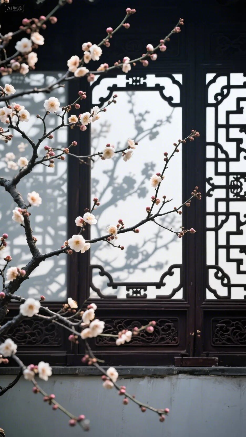 即梦AI画图教程:(一百二十七)梅花绘画创作指南