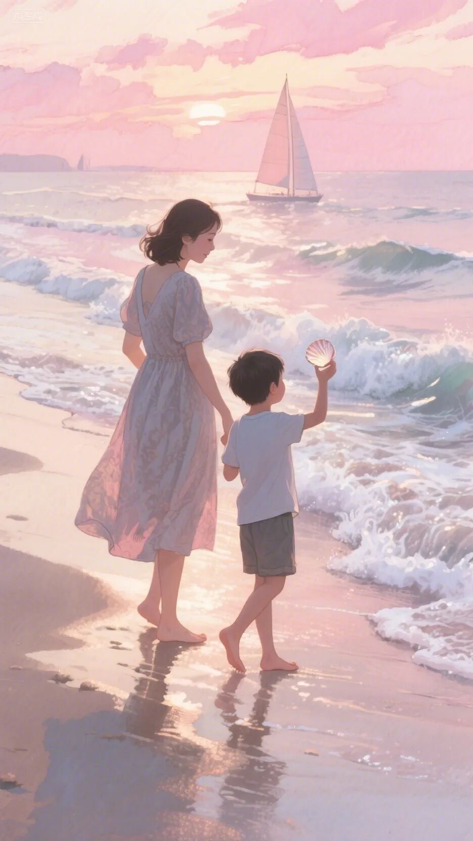 即梦AI画图教程:(一百二十一)亲子时光