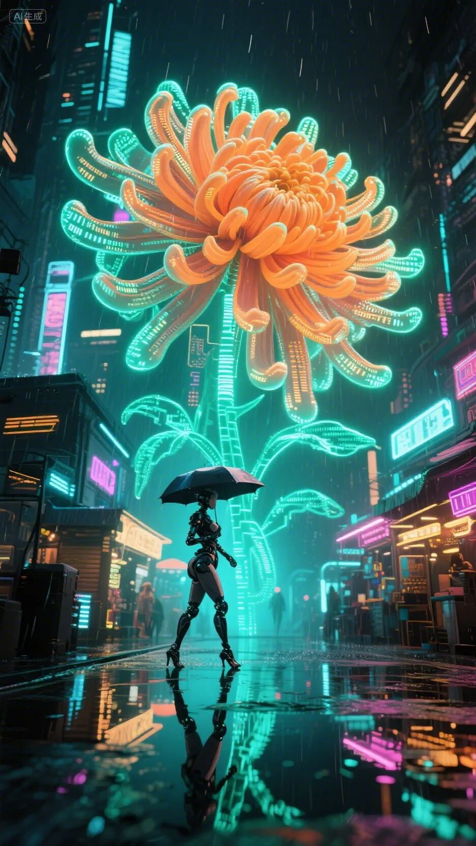 即梦AI画图教程:(一百二十八)菊花绘画创作指南